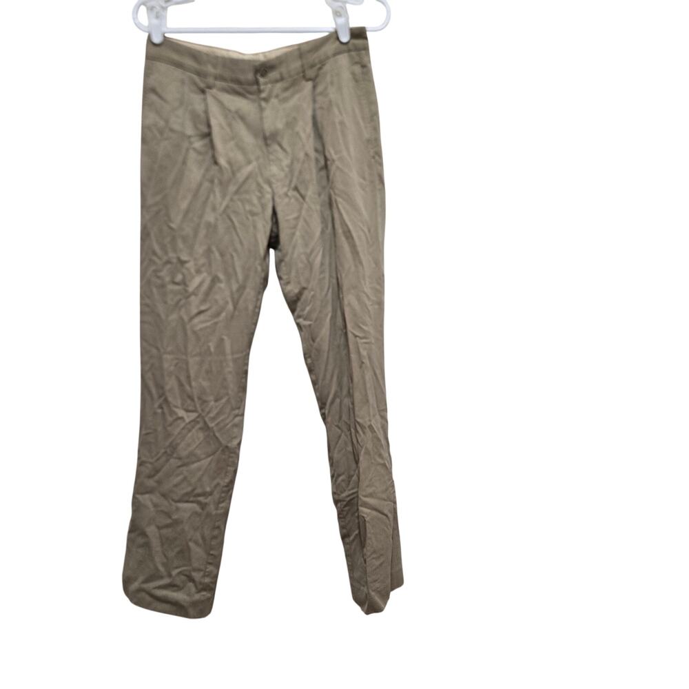 Tommy Bahama Silk Bamboo Blend Khaki Pants 30x34 Altered